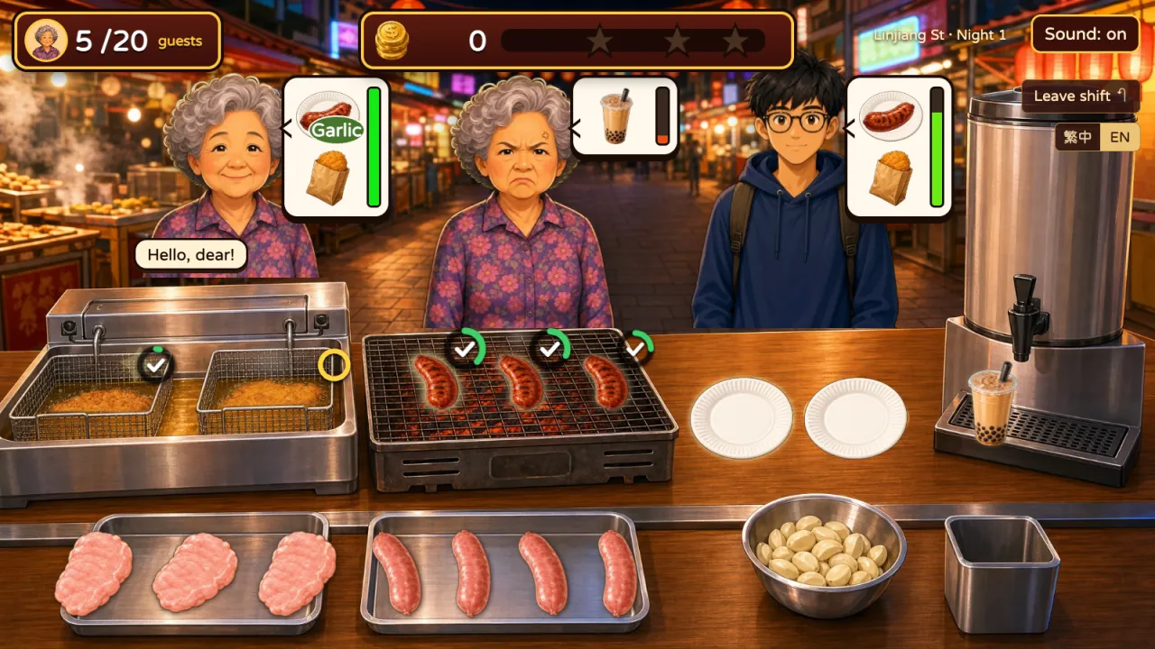 Night Market Rush world preview 2